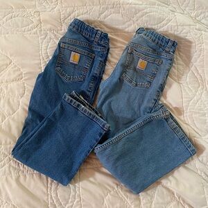Carhartt Boys Jeans size 7 GUC